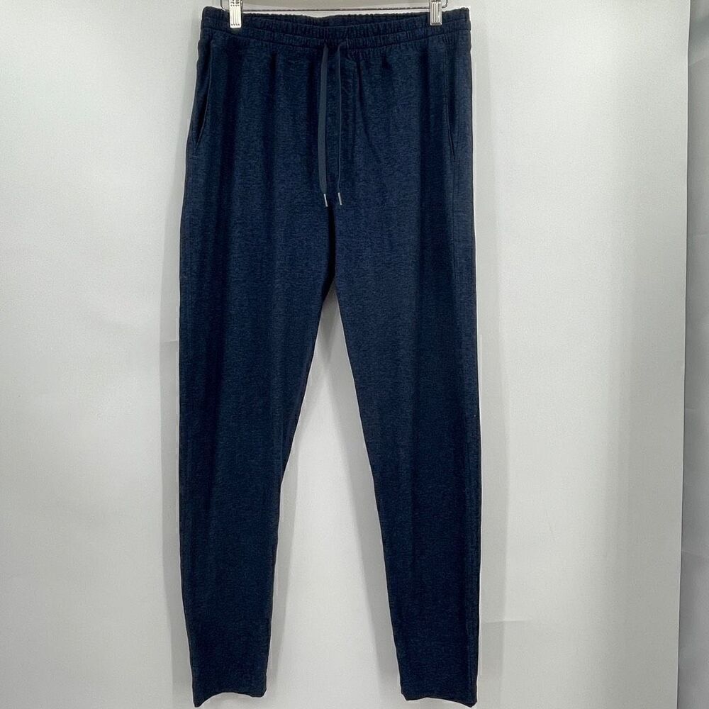 Outdoor Voices Heathered Blue City Sweat Ultra-Soft Jogger Thermo Pants Large